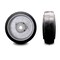 Service Caster 10" x 3" Rubber Tread on Cast Iron Keyed Drive Wheel - 26mm Bore- SCC-RSS1030-26MM-KW-2SS - alternate 3